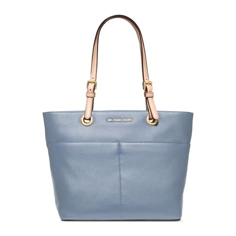 michael kors pale blue bag|Michael Kors blue tote bag.